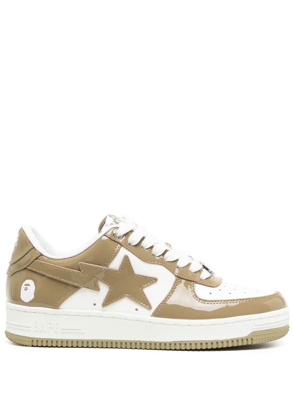 A BATHING APEÂ® Patent sneakers